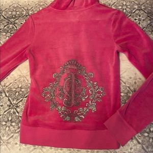 Juicy Couture zip up sweatshirt